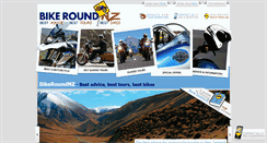 Desktop Screenshot of bikeroundnz.com